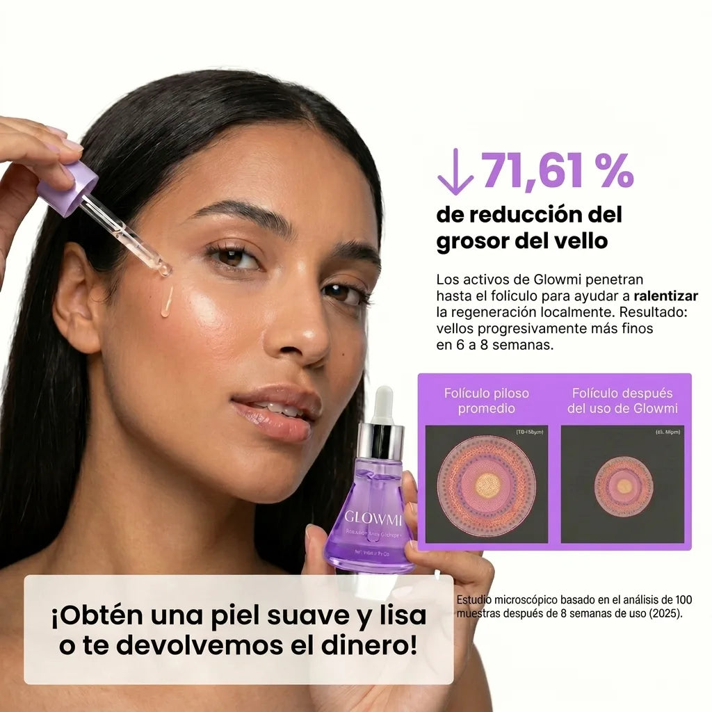 Glowmi™ El Serum Definitivo anti-vello (Suavidad sin dolor)