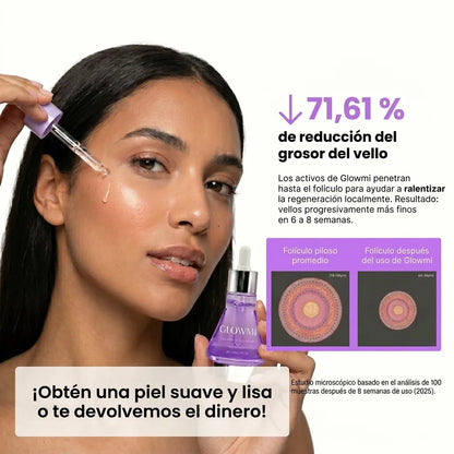 Glowmi™ El Serum Definitivo anti-vello (Suavidad sin dolor)