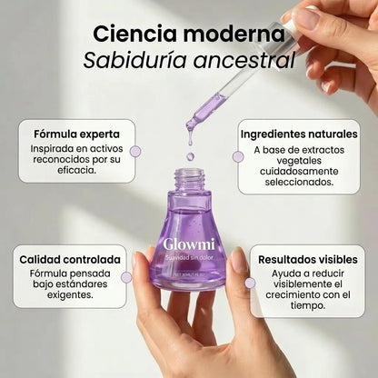Glowmi™ El Serum Definitivo anti-vello (Suavidad sin dolor)